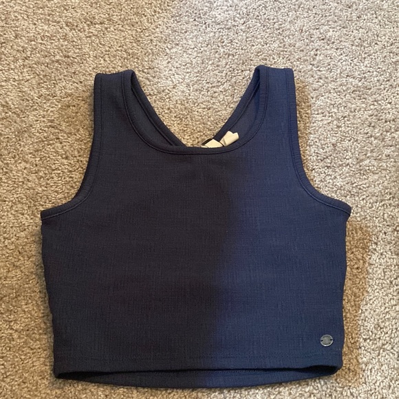 blue tank top from roxy. size xs. - Picture 1 of 2